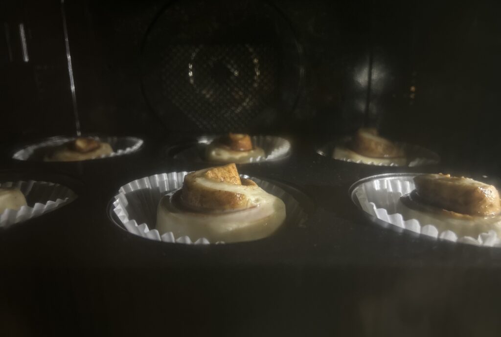 焼成する